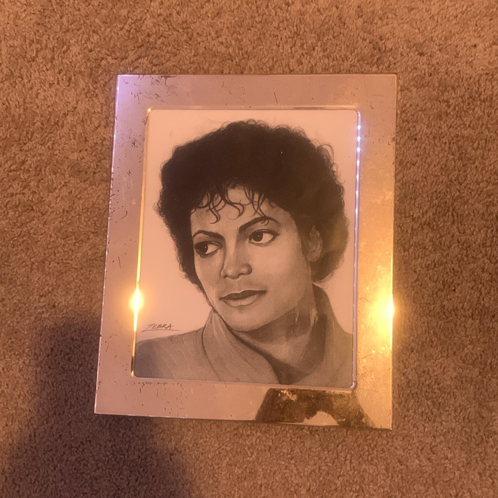 Hand drawn Original Michael Jackson Drawing